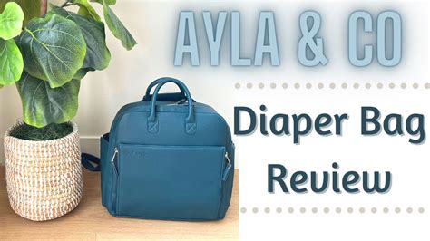 ayla diaper bag review.